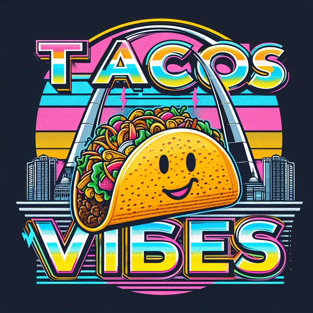 Retro St. Louis Taco Vibes